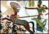 Ramesses II in battle